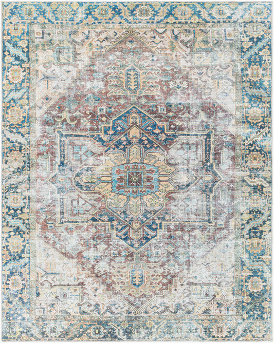 Kemer KMR-2300 8' x 10' Machine Woven Washable Area Rug