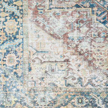 Kemer KMR-2300 7ft Runner Machine Woven Washable Runner Rug