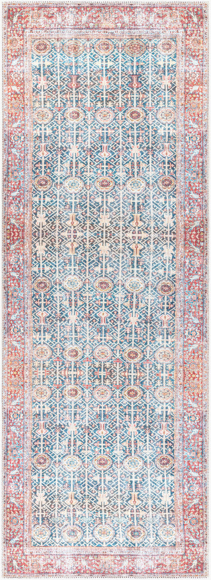 Kemer KMR-2301 10ft Runner Machine Woven Washable Runner Rug