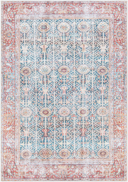 Kemer KMR-2301 6' x 9' Machine Woven Washable Area Rug