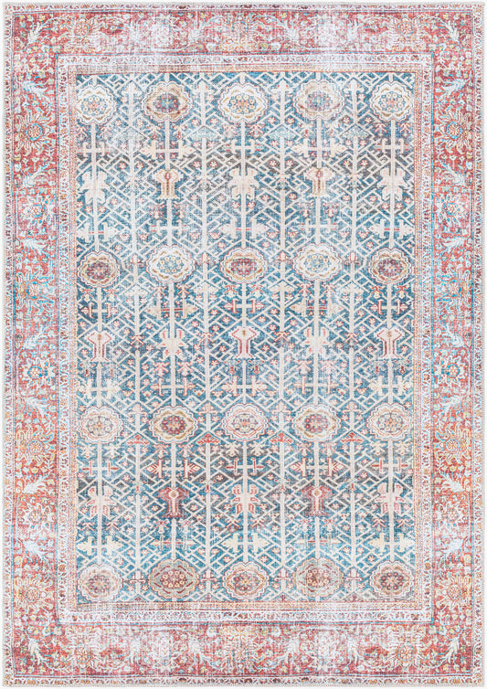 Kemer KMR-2301 6' x 9' Machine Woven Washable Area Rug