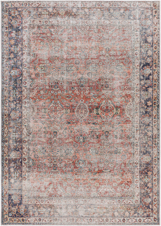 Kemer KMR-2302 6' x 9' Machine Woven Washable Area Rug