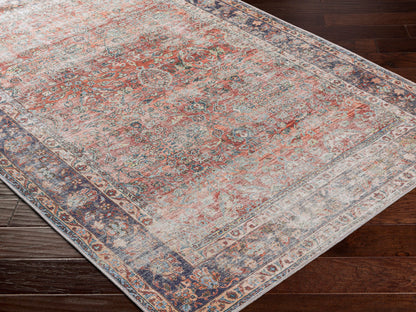 Kemer KMR-2302 6' x 9' Machine Woven Washable Area Rug