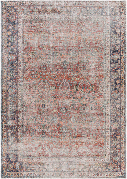 Kemer KMR-2302 5' x 7' Machine Woven Washable Area Rug