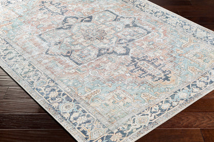 Kemer KMR-2307 9' x 12' Machine Woven Washable Area Rug