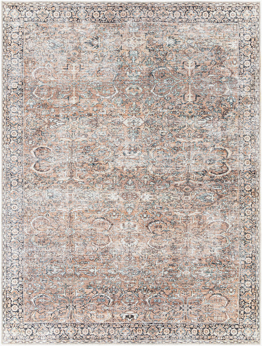 Kemer KMR-2308 5' x 7' Machine Woven Washable Area Rug