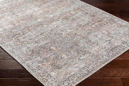 Kemer KMR-2308 5' x 7' Machine Woven Washable Area Rug