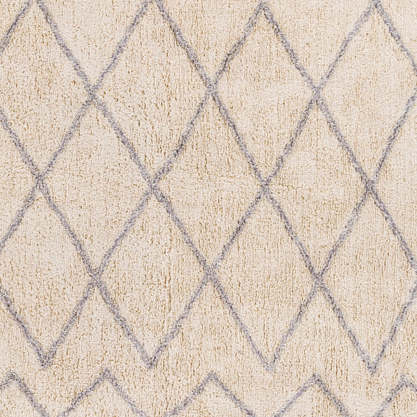 Khemisset KMS-2300 Alfombra decorativa hecha a mano de 2' x 4'