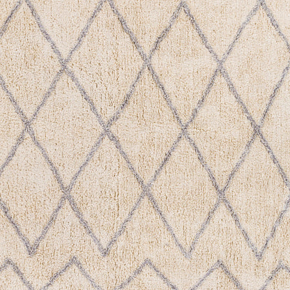 Khemisset KMS-2300 Alfombra decorativa hecha a mano de 2' x 4'