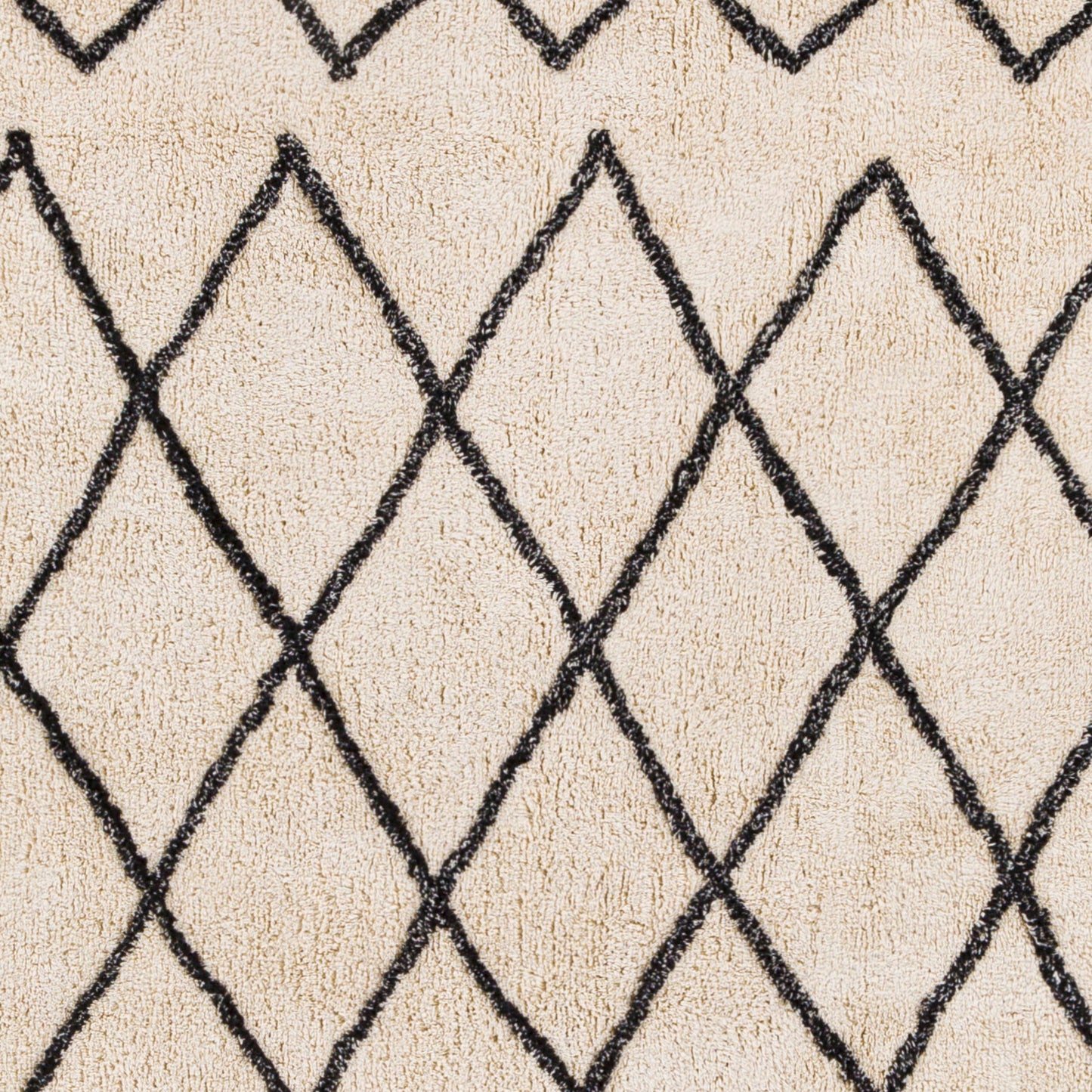 Khemisset KMS-2301 Alfombra decorativa hecha a mano de 2' x 4'