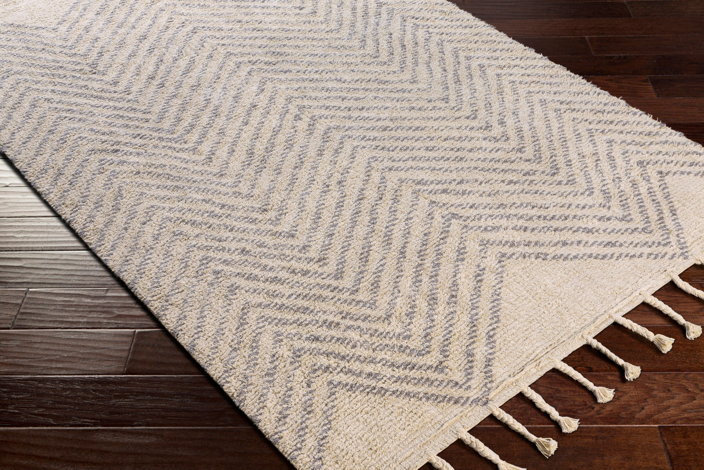 Alfombra Khemisset KMS-2303 de 8' x 10' hecha a mano