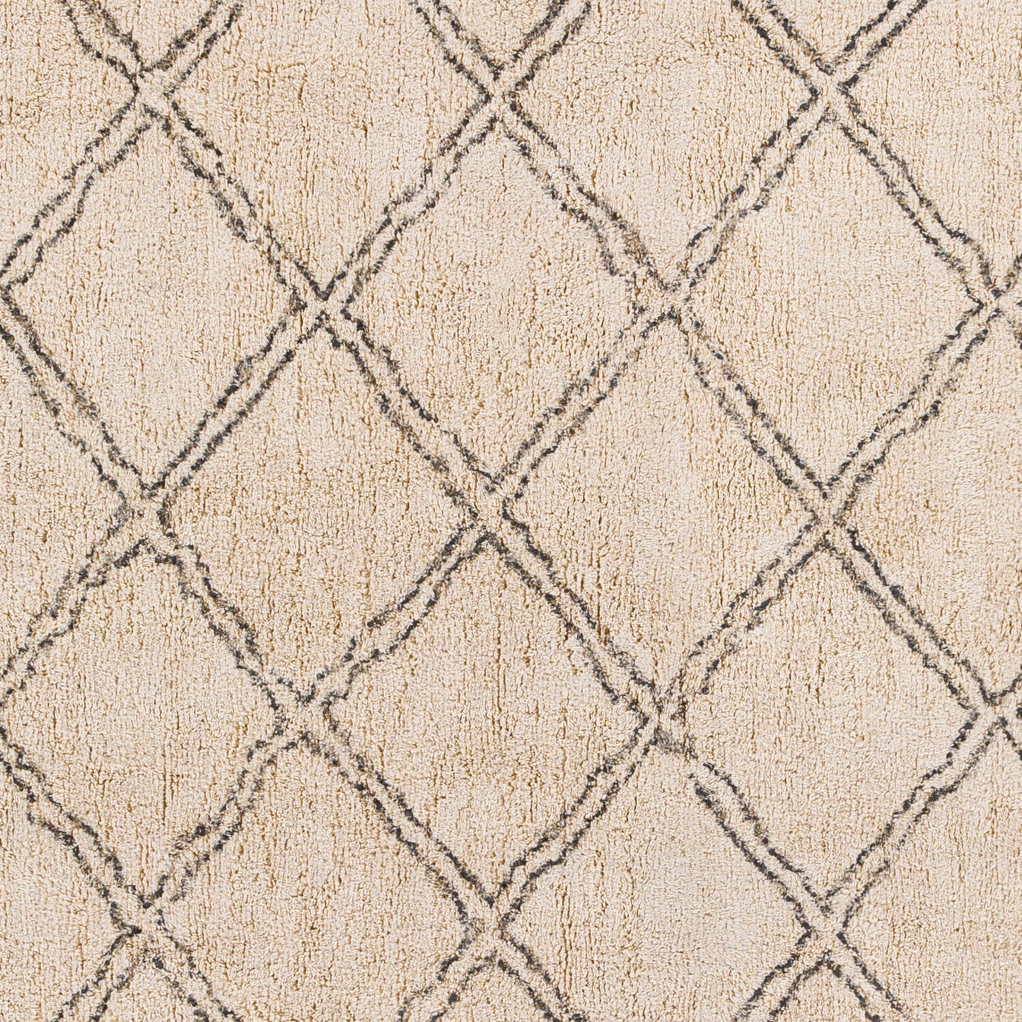 Khemisset KMS-2305 Alfombra decorativa hecha a mano de 2' x 4'