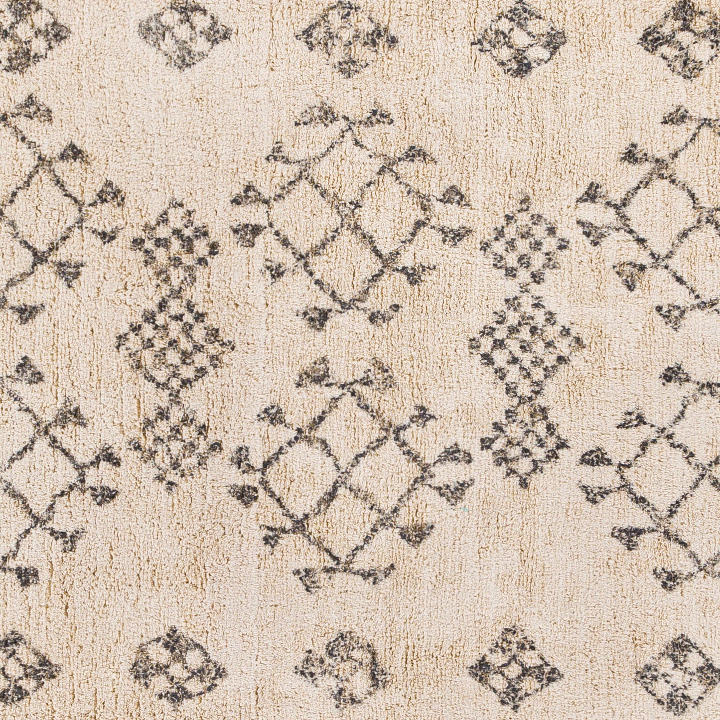 Khemisset KMS-2309 Alfombra decorativa hecha a mano de 2' x 4'