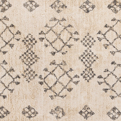 Khemisset KMS-2309 Alfombra decorativa hecha a mano de 2' x 4'