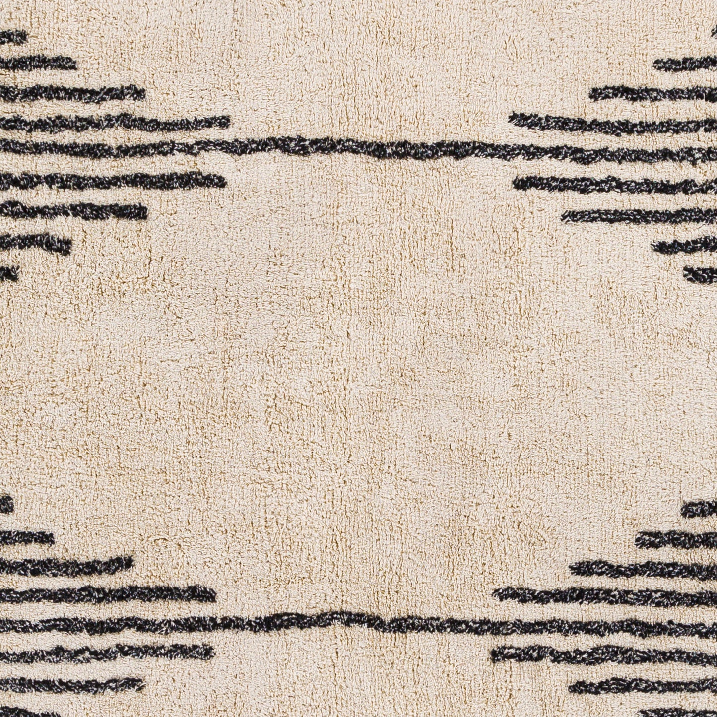 Khemisset KMS-2310 Alfombra decorativa hecha a mano de 2' x 4'