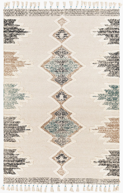 Khemisset KMS-2312 2' x 4' Handmade Accent Rug