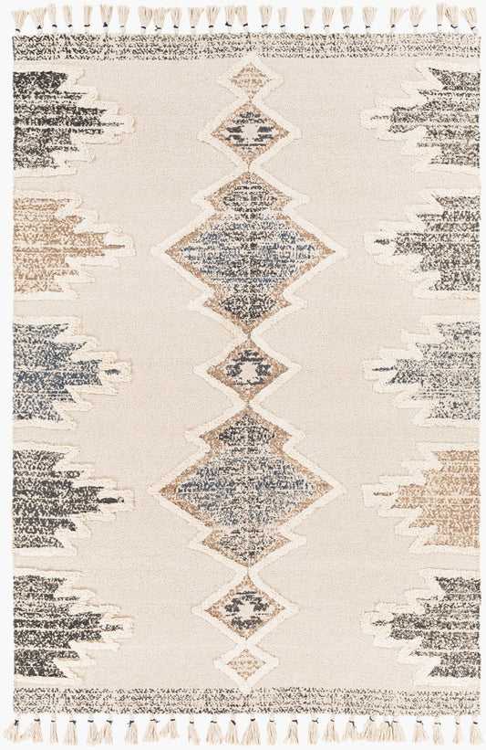 Khemisset KMS-2313 2' x 4' Handmade Accent Rug