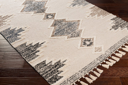 Alfombra Khemisset KMS-2313 de 2,44 m x 3,05 m, hecha a mano