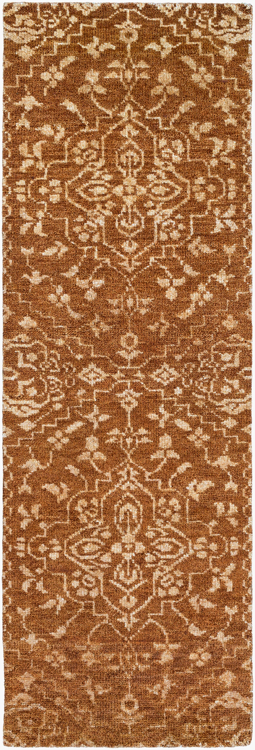 Kinnara KNA-6004 8ft Runner Handmade Runner Rug