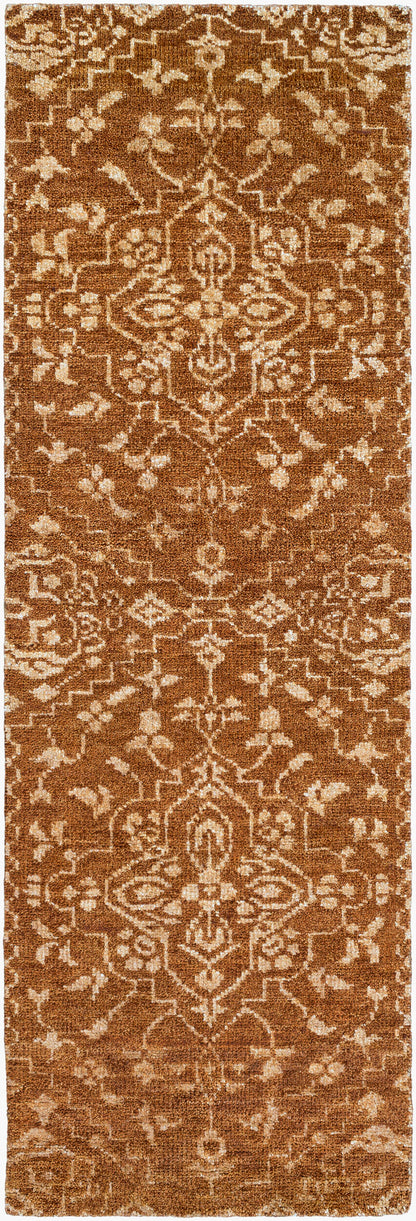 Kinnara KNA-6004 8ft Runner Handmade Runner Rug