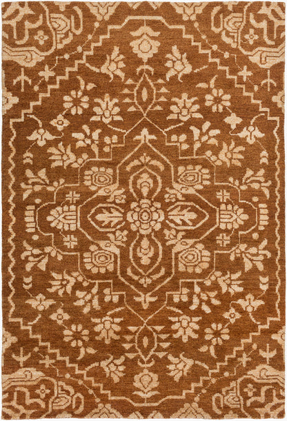 Kinnara KNA-6004 Alfombra de área hecha a mano de 6' x 9'