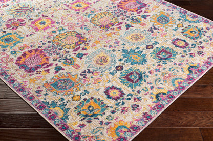 Konya KON-1011 Alfombra decorativa tejida a máquina de 2' x 3'