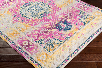 Konya KON-1017 Alfombra decorativa tejida a máquina de 2' x 3'