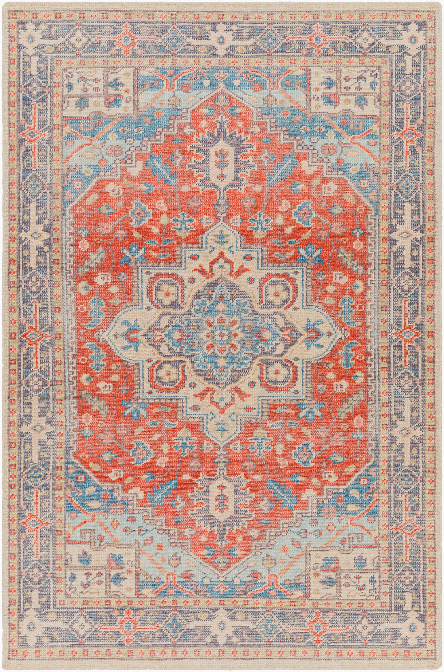 Kars KSA-2304 2' x 3' Handmade Wool Accent Rug