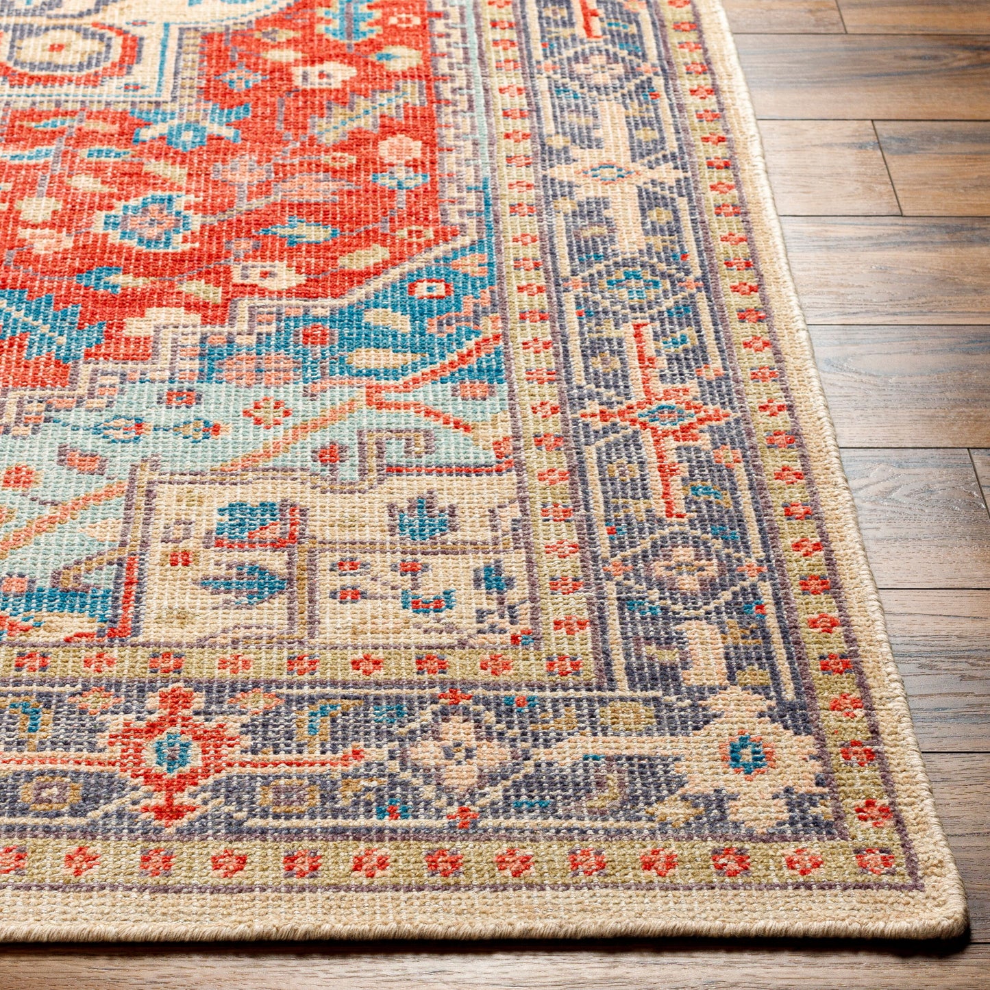 Kars KSA-2304 2' x 3' Handmade Wool Accent Rug