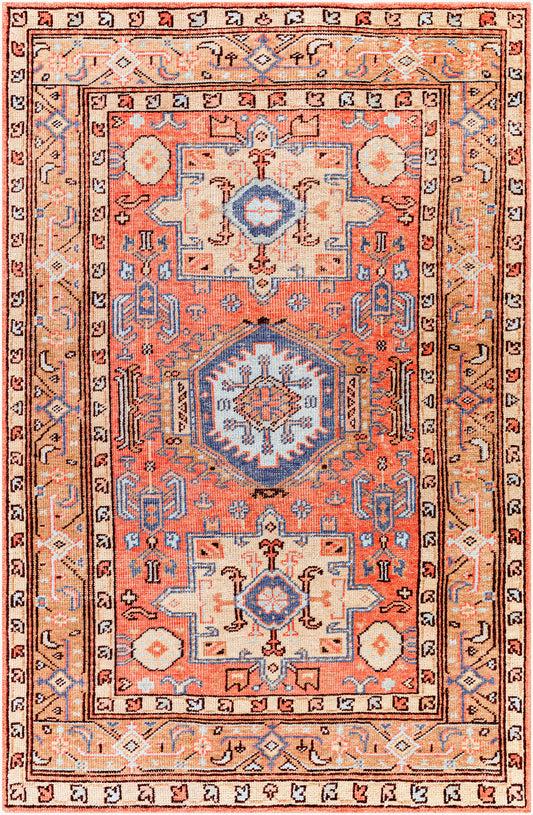 Kars KSA-2305 4' x 6' Handmade Wool Area Rug