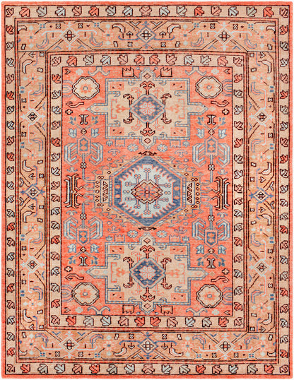 Alfombra de lana hecha a mano Kars KSA-2305 de 8' x 10'