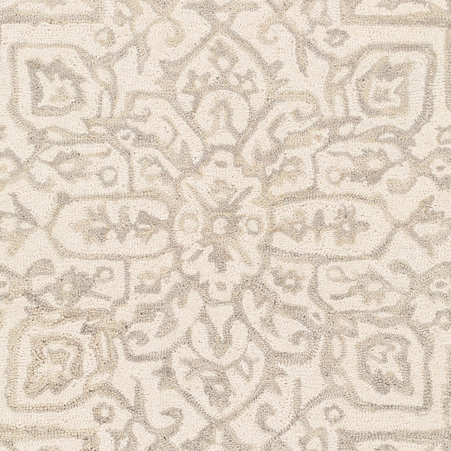 Alfombra decorativa de lana hecha a mano Kayseri KSR-2309 de 2' x 3'