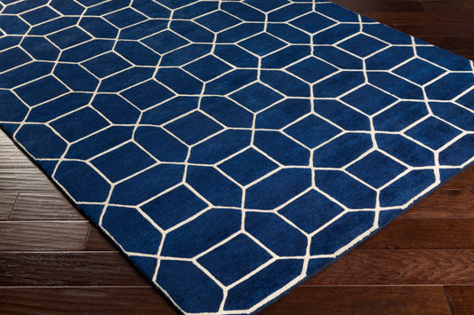 Alfombra de lana hecha a mano Keystone KSY-9004 de 1,83 m x 2,74 m