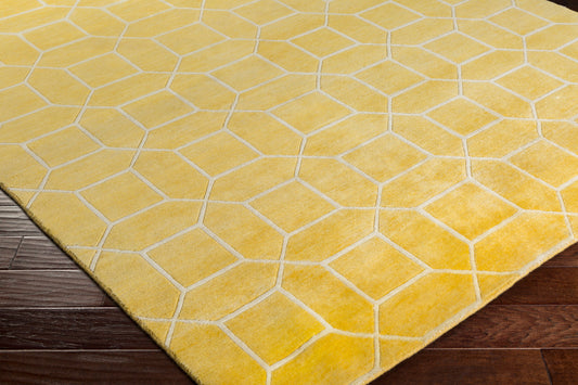 Alfombra de lana hecha a mano Keystone KSY-9005 de 8' x 10'