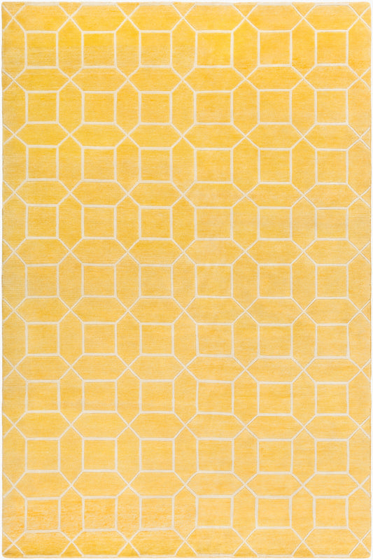 Alfombra de lana hecha a mano Keystone KSY-9005 de 4' x 6'