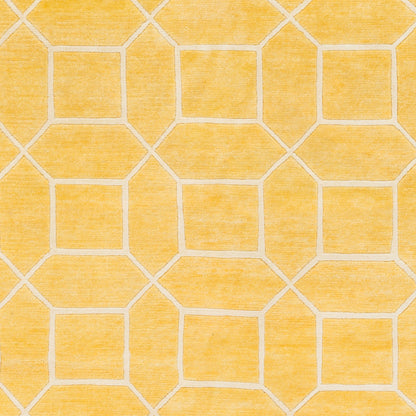 Alfombra de lana hecha a mano Keystone KSY-9005 de 4' x 6'