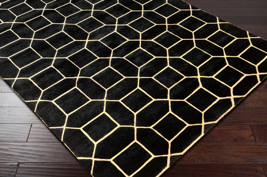 Alfombra de lana hecha a mano Keystone KSY-9016 de 8' x 10'