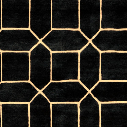 Alfombra de lana hecha a mano Keystone KSY-9016 de 8' x 10'