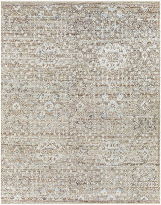 Kushal KUS-2303 Alfombra de área hecha a mano de 8' x 10'