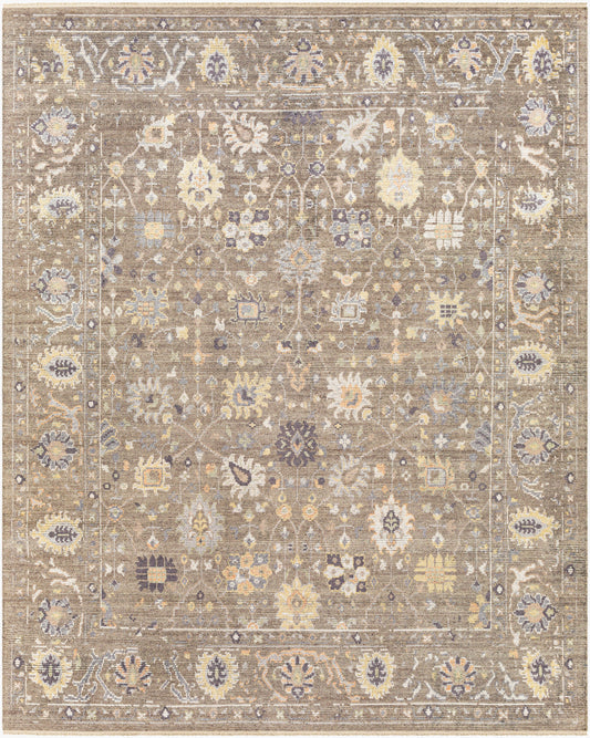 Kushal KUS-2305 Alfombra de área hecha a mano de 8' x 10'