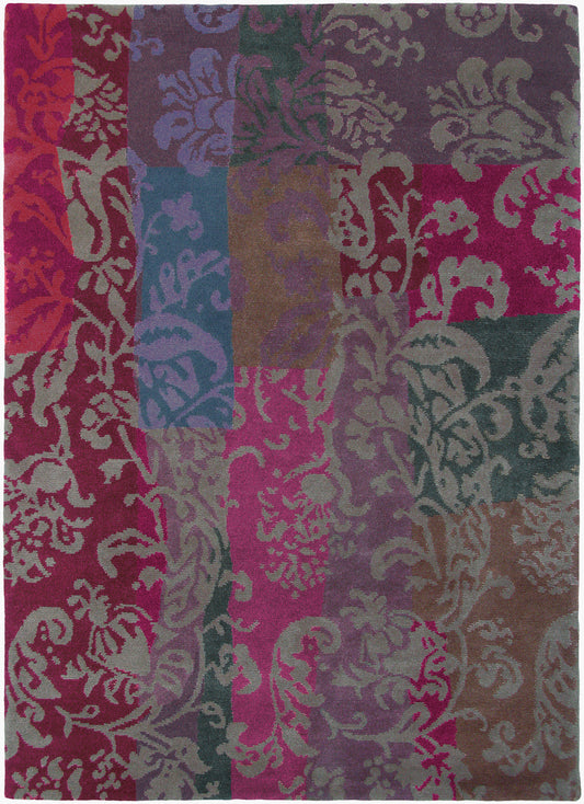 Kyah KYA-9090 Alfombra de lana hecha a mano de 6' x 10'