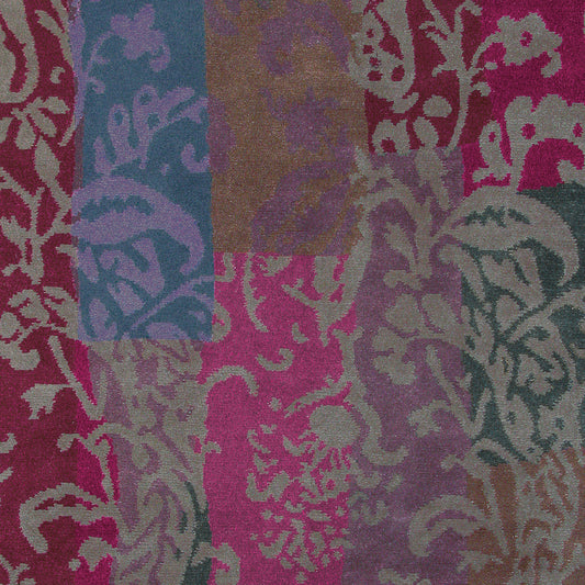 Kyah KYA-9090 Alfombra de lana hecha a mano de 5' x 7'