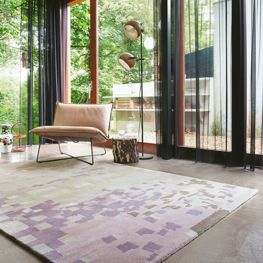 Kyah KYA-9096 Alfombra de lana hecha a mano de 4' x 6'