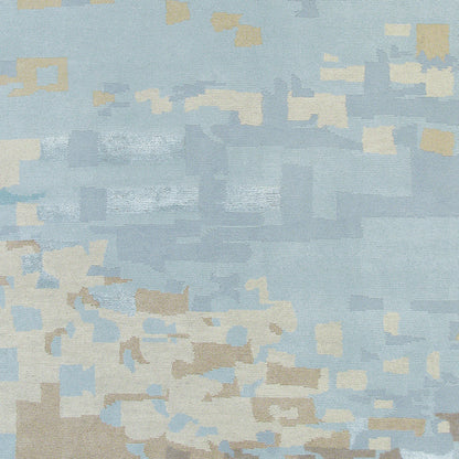 Kyah KYA-9099 Alfombra de lana hecha a mano de 4' x 6'