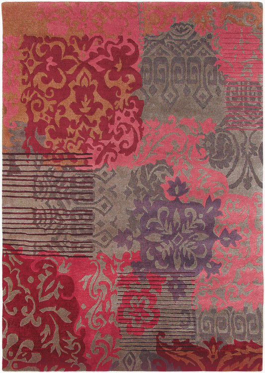 Kyah KYA-9103 Alfombra de lana hecha a mano de 6' x 10'