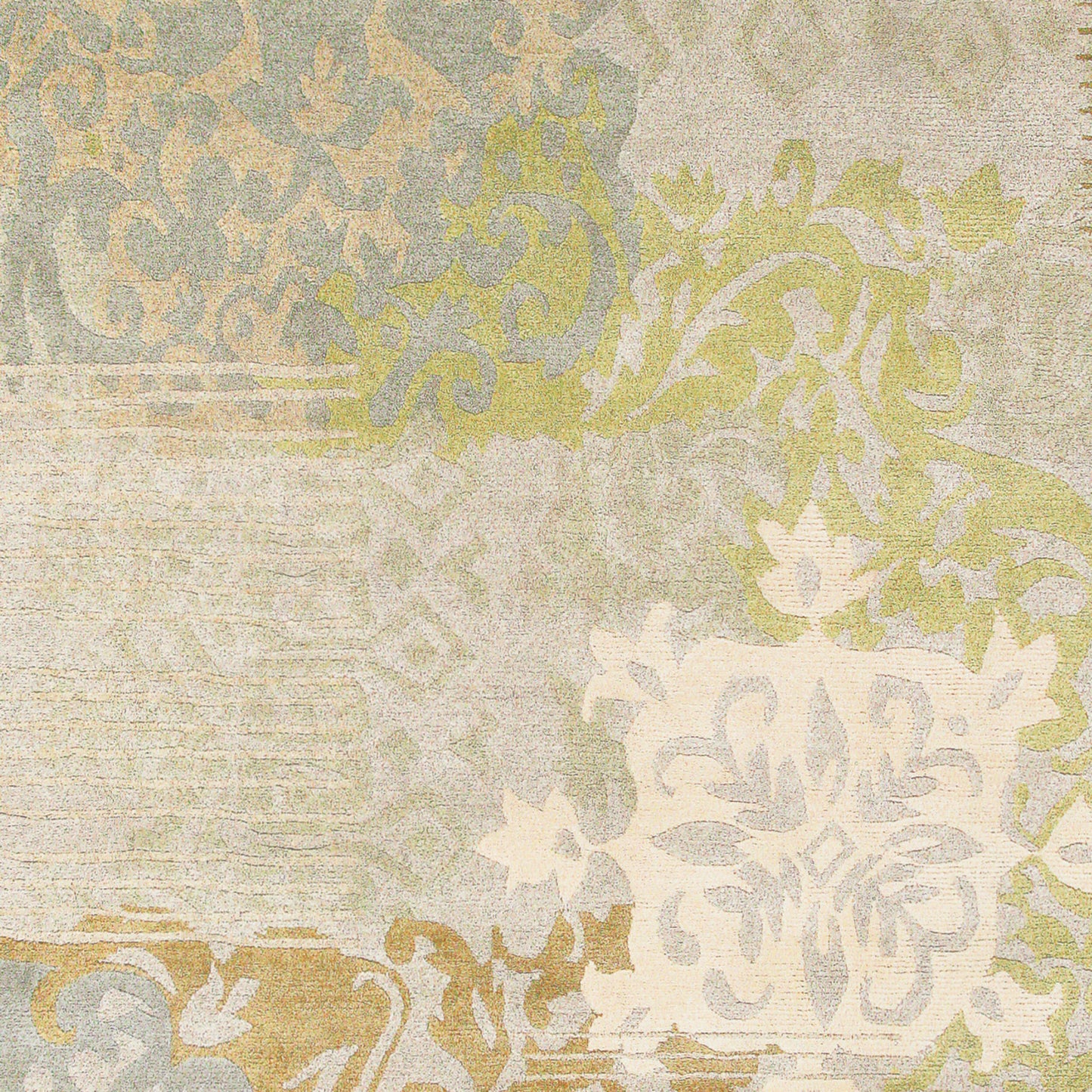 Kyah KYA-9104 Alfombra de lana hecha a mano de 5' x 7'
