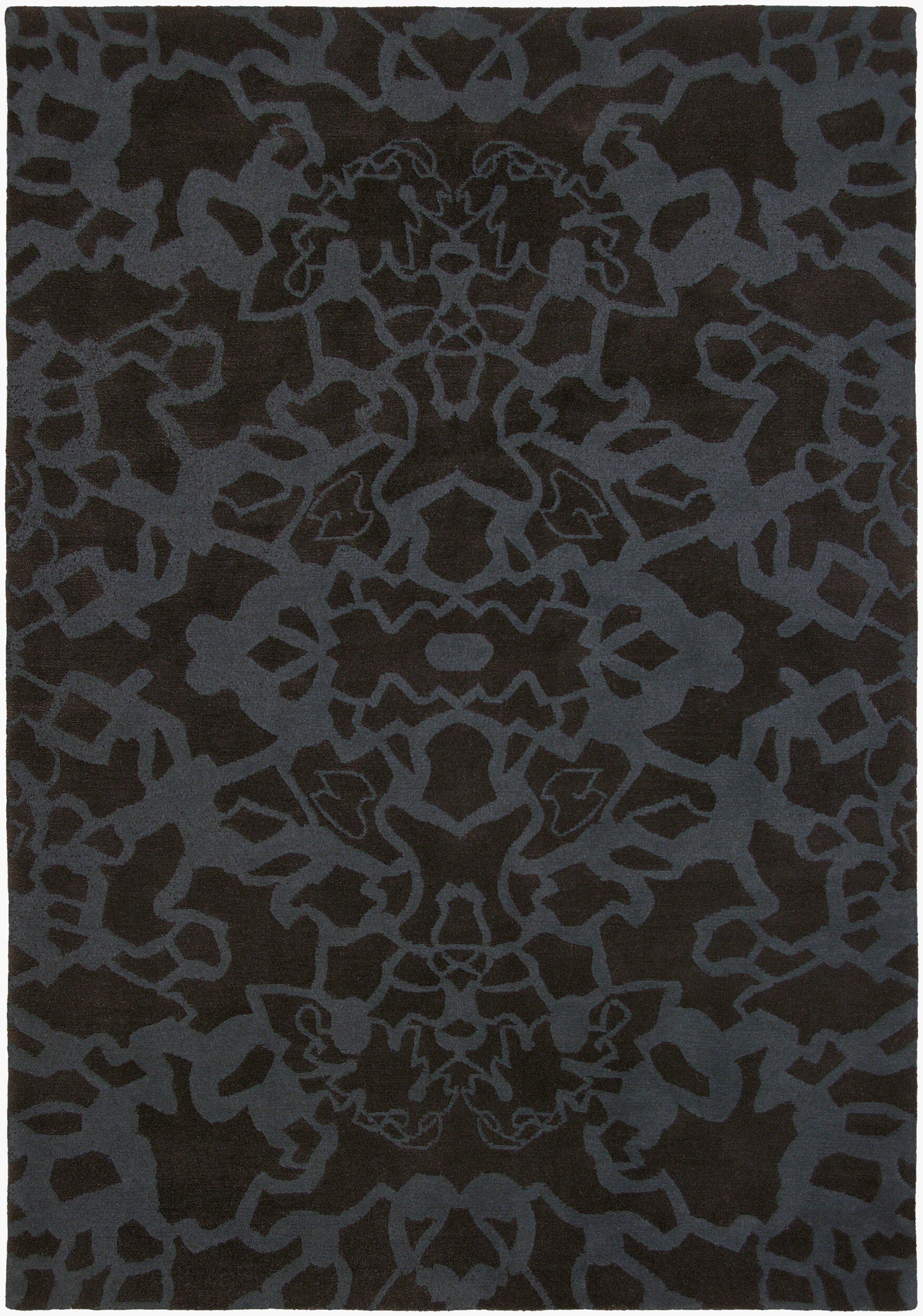 Kyah KYA-9114 Alfombra de lana hecha a mano de 5' x 7'