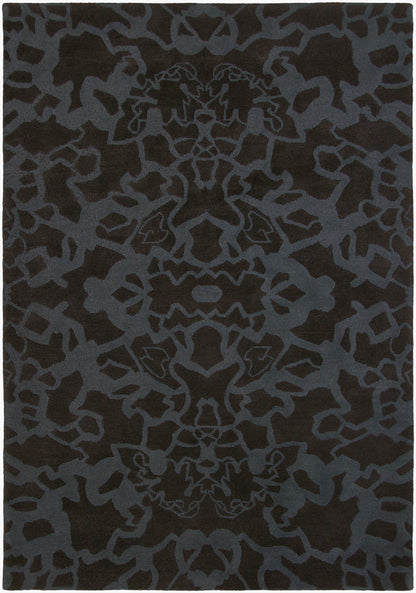 Kyah KYA-9114 Alfombra de lana hecha a mano de 5' x 7'