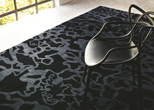 Kyah KYA-9114 Alfombra de lana hecha a mano de 5' x 7'