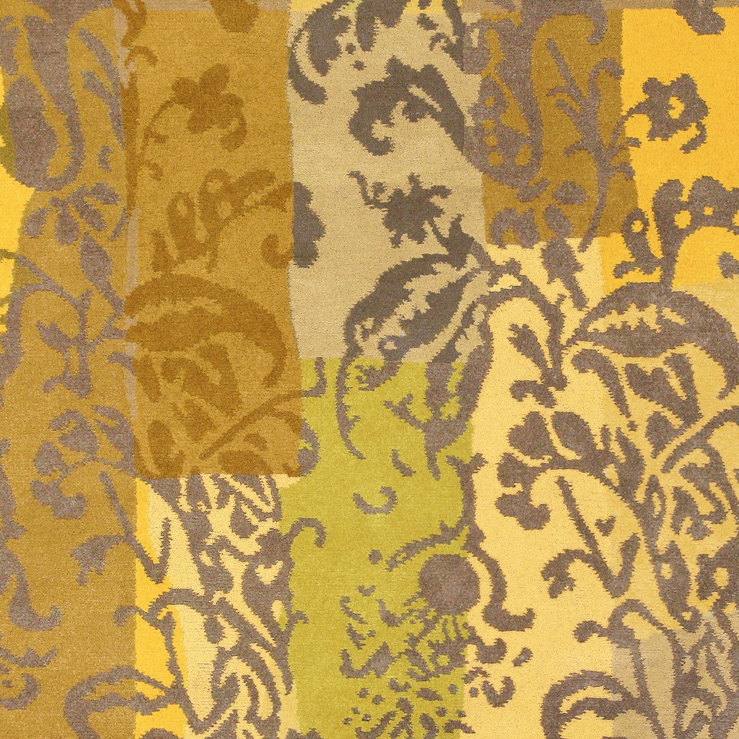 Kyah KYA-9115 Alfombra de lana hecha a mano de 5' x 7'